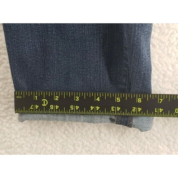 Torrid Jeans Size 16R Girlfriend Stretch Denim Wash Medium Rise Rolled Ankle - Picture 8 of 11